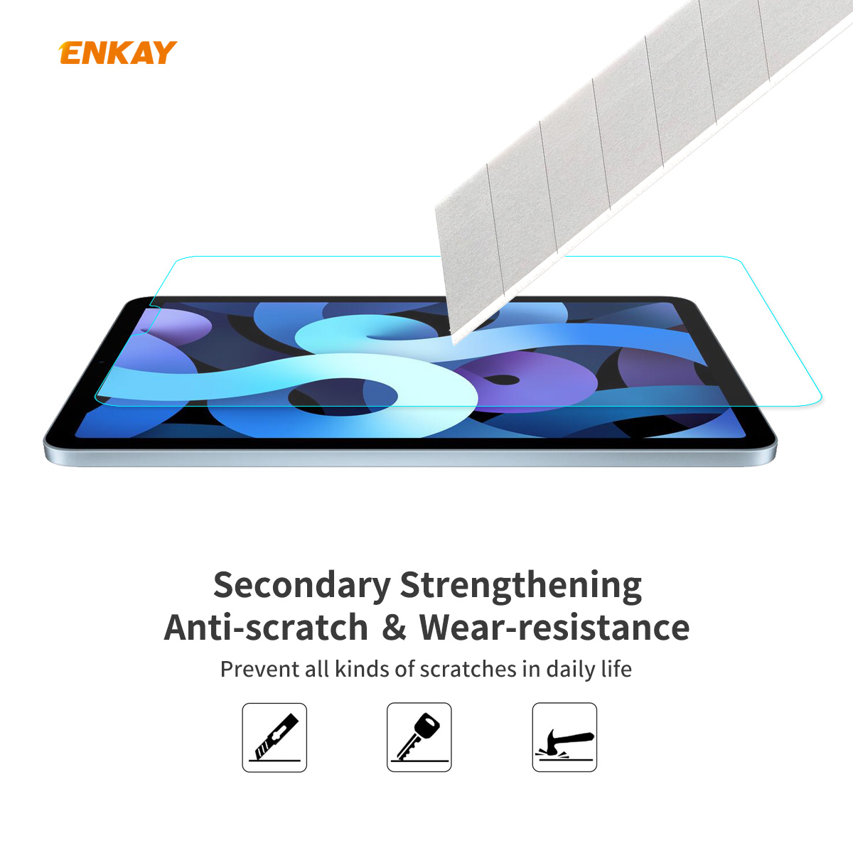 ENKAY-12Pcs-9H-Crystal-Clear-Anti-Explosion-Anti-Scratch-Tempered-Glass-Screen-Protector-for-iPad-Ai-1751914-2